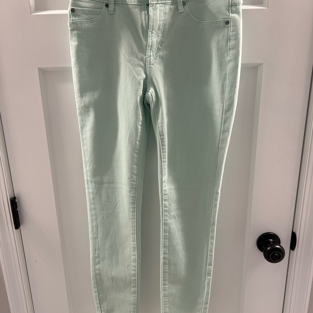Mint Green Women's Jeans